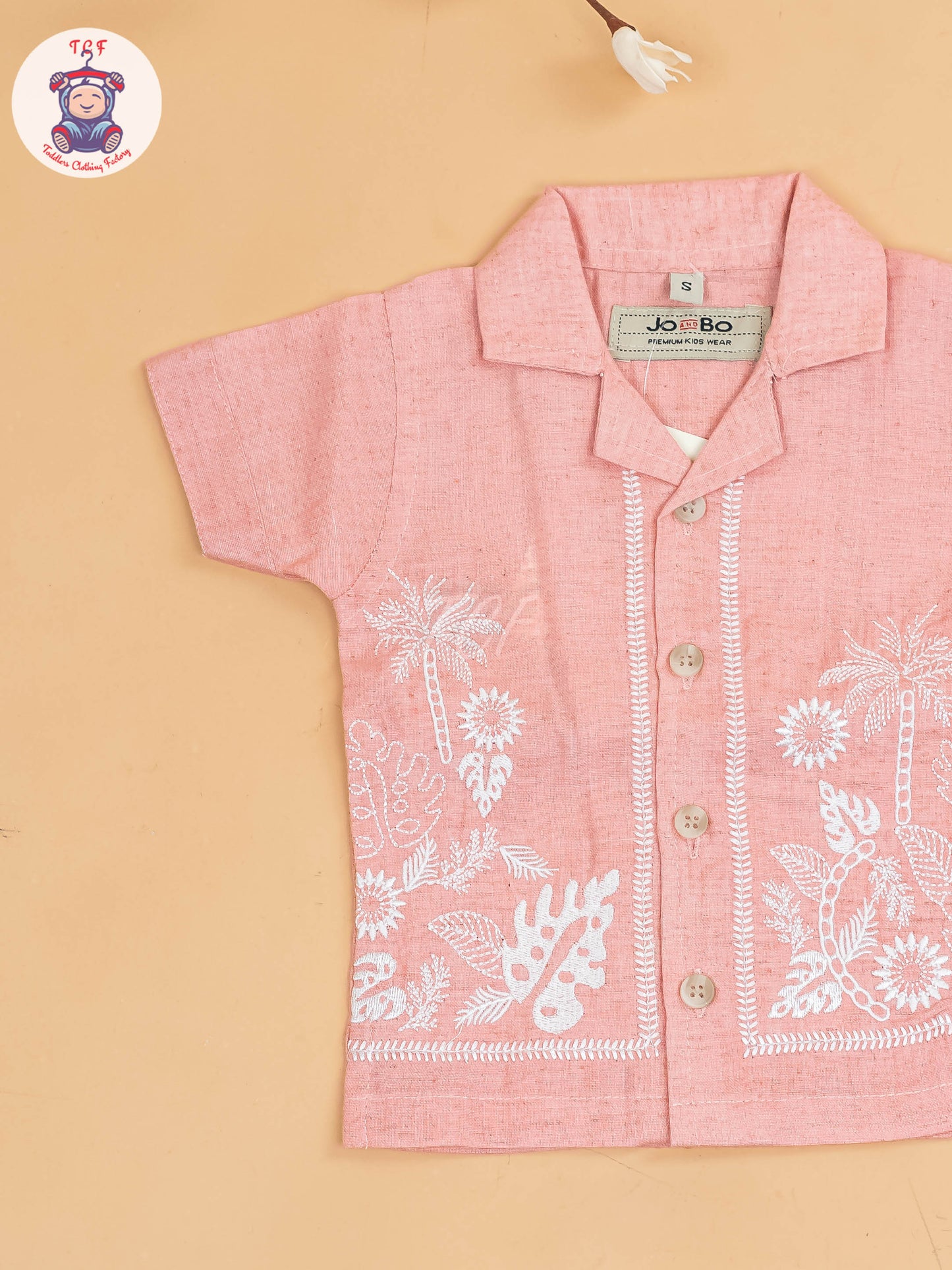 Onion Pink - Boys Readymade Cotton Shirts & Shorts