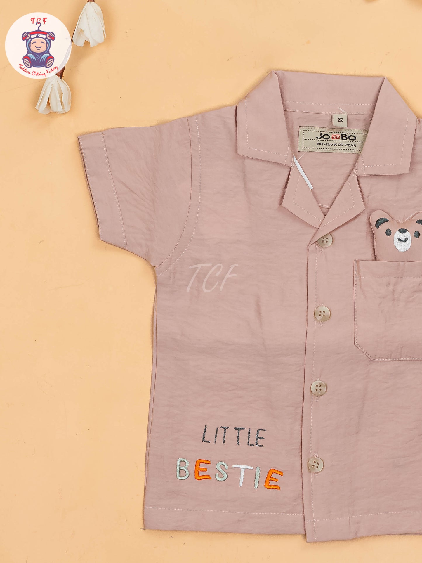 Onion Pink - Boys Readymade Cotton Shirts & Shorts