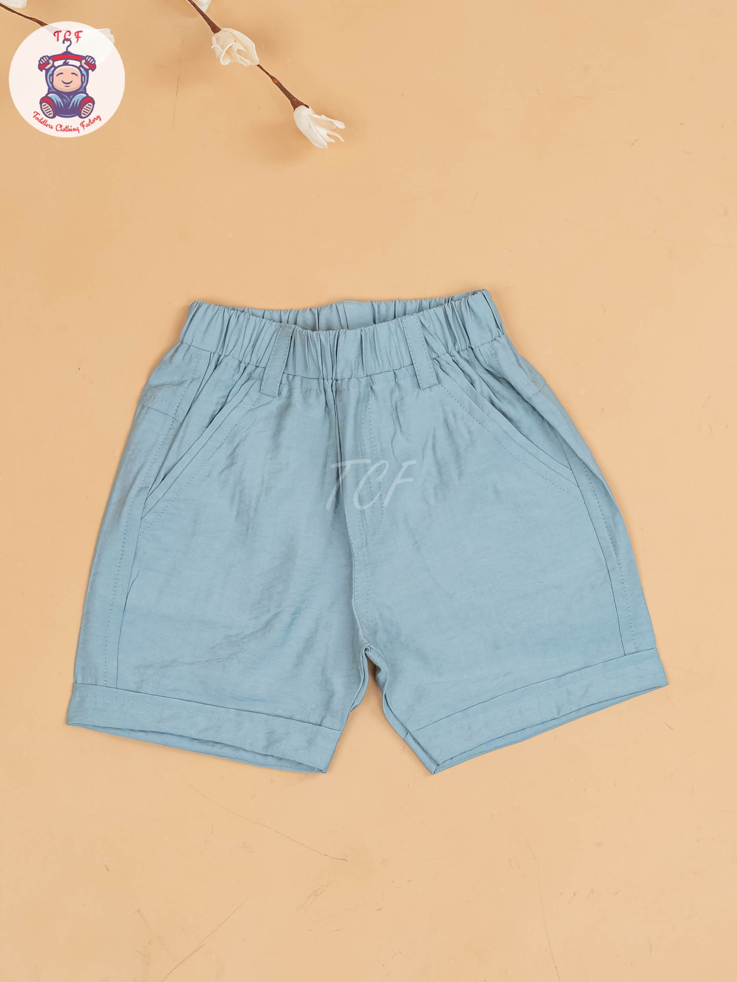 Light Blue - Boys Readymade Cotton Shirts & Shorts