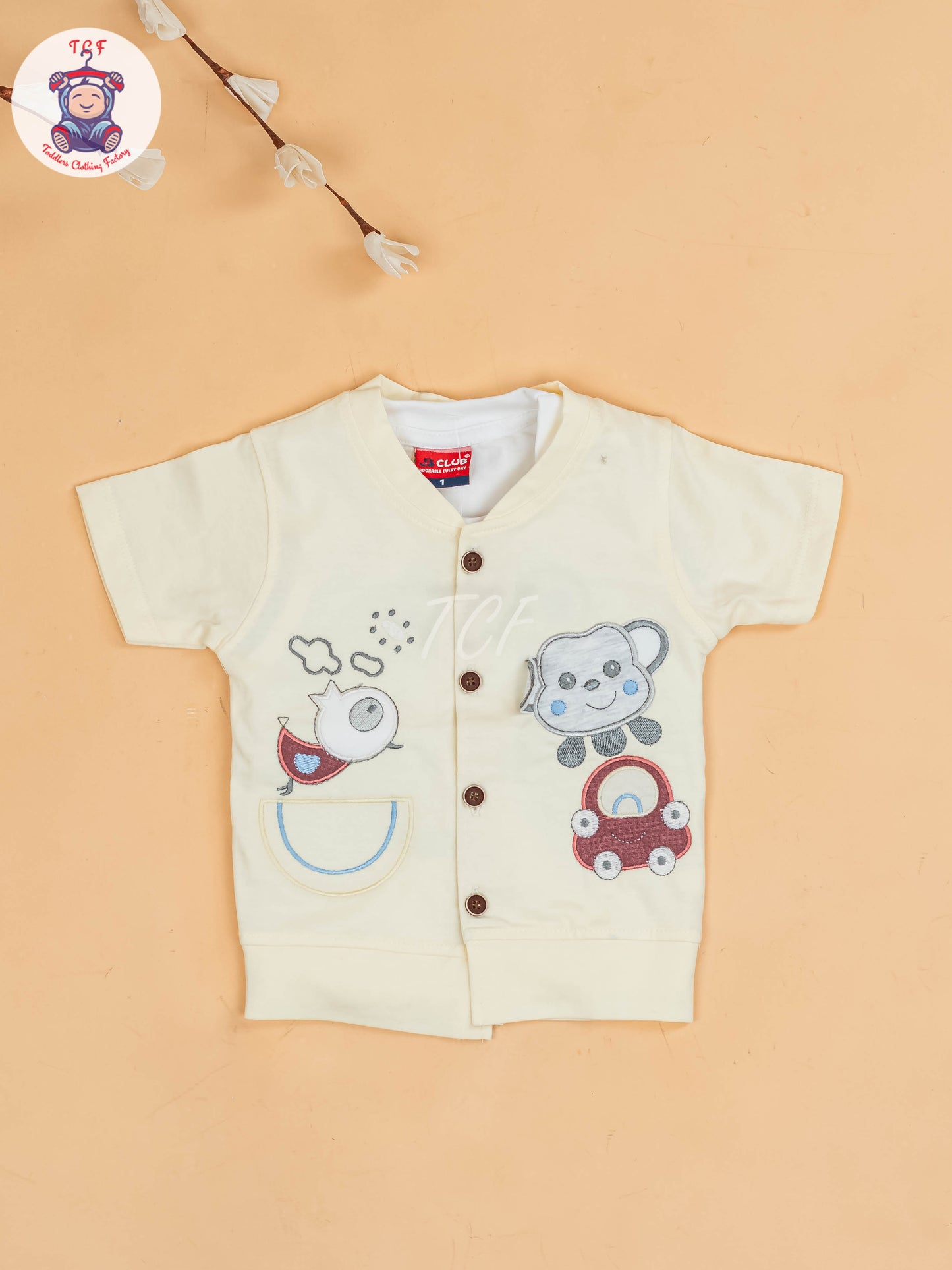 Yellow - Boys Readymade T-Shirts & Shorts