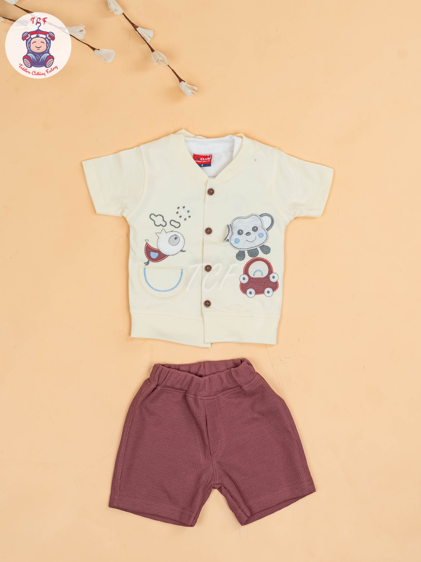 Yellow - Boys Readymade T-Shirts & Shorts