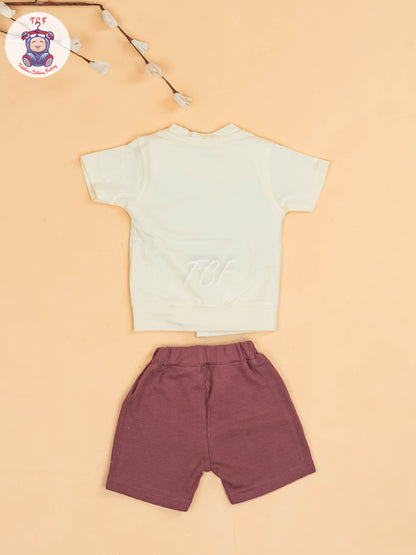 Yellow - Boys Readymade T-Shirts & Shorts