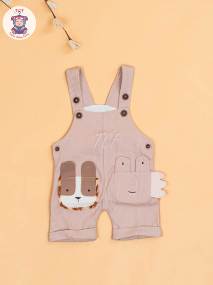 White & Onion Pink - Stripes Jumpsuits