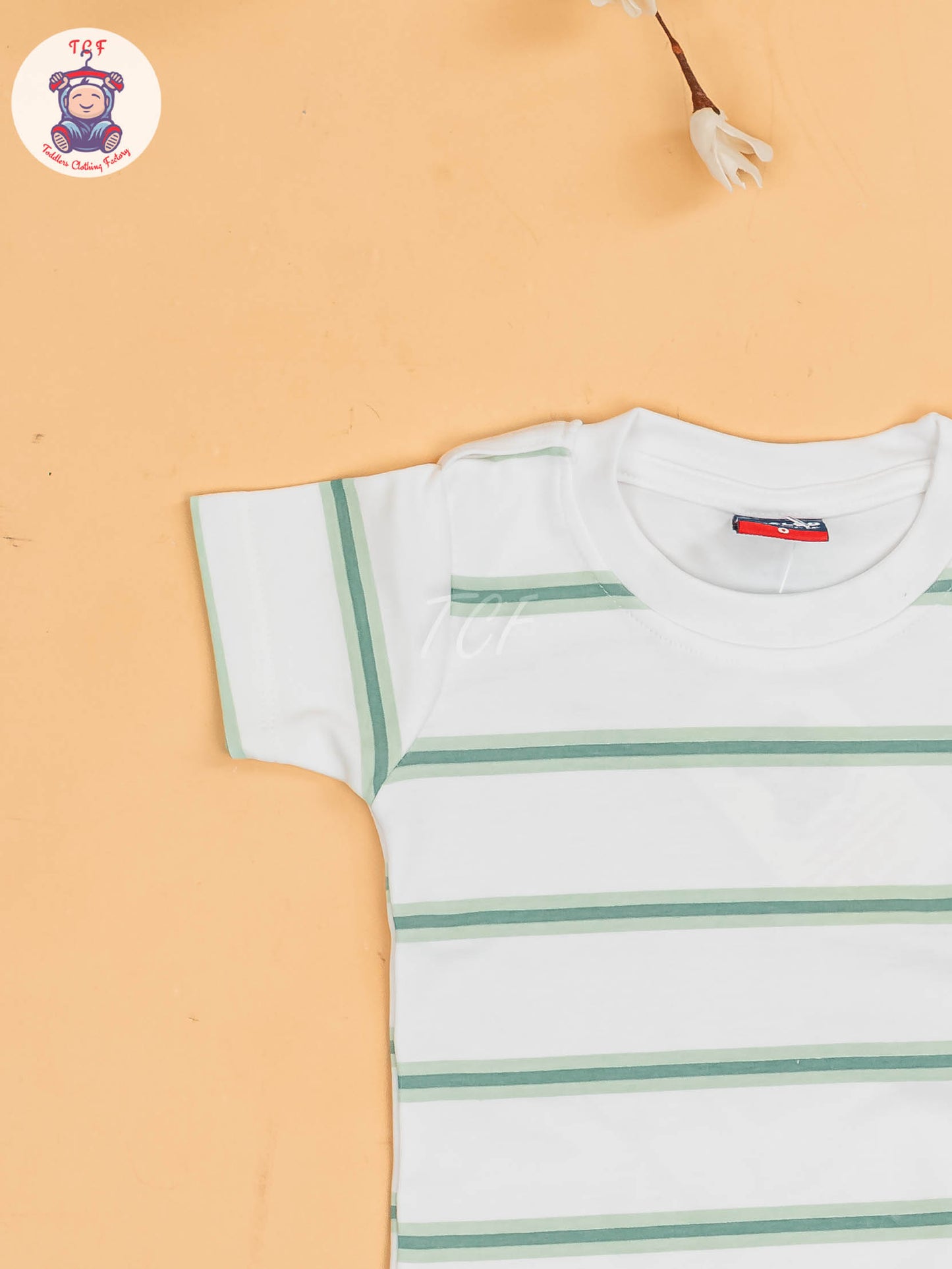 White & Green - Stripes Jumpsuits