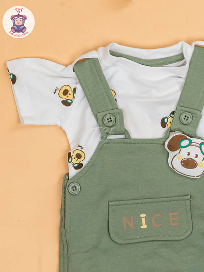 White & Green - Nice Jumpsuits