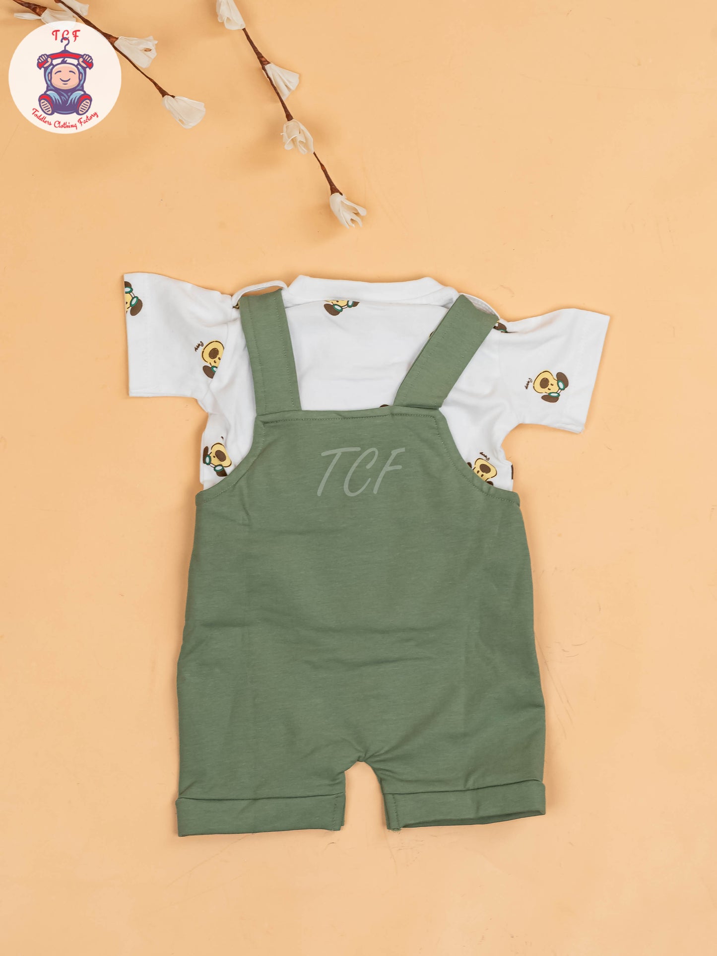 White & Green - Nice Jumpsuits