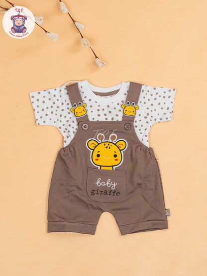 White & Brown - Camel Jumpsuits