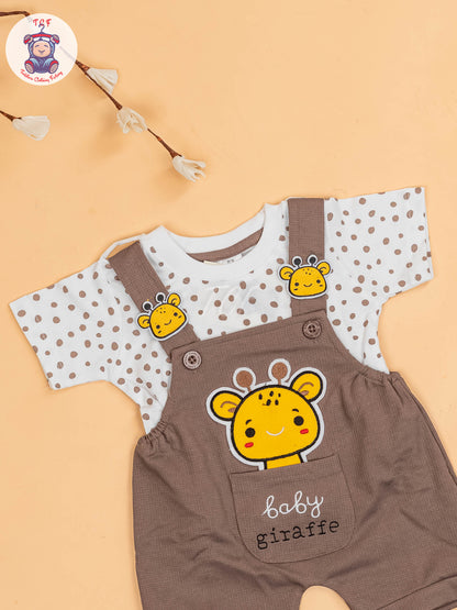 White & Brown - Camel Jumpsuits