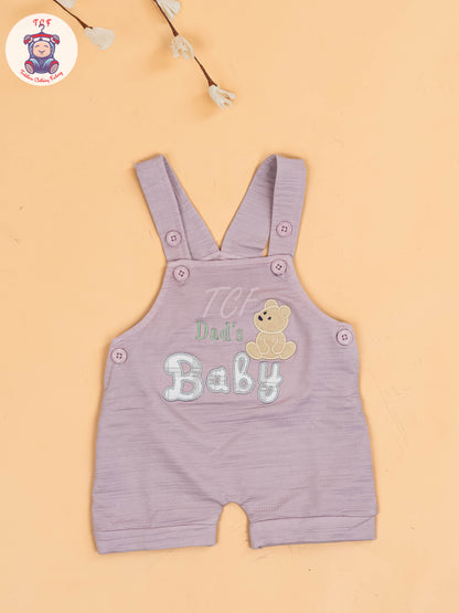 White & Onion Pink - Dads Baby Jumpsuits