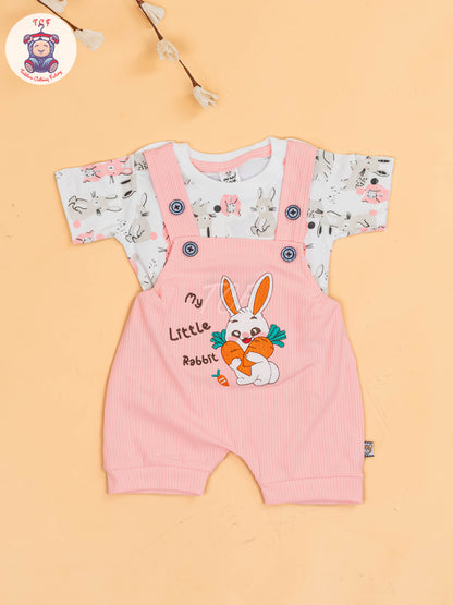 White & Pink - Rabbit Jumpsuits