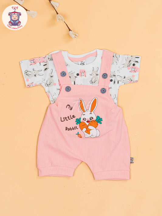 White & Pink - Rabbit Jumpsuits