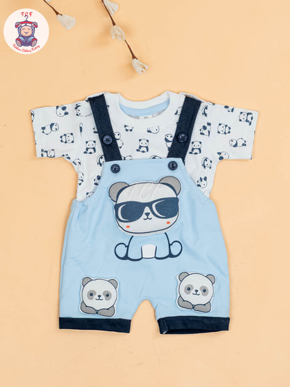 White & Blue - Teddy Jumpsuits