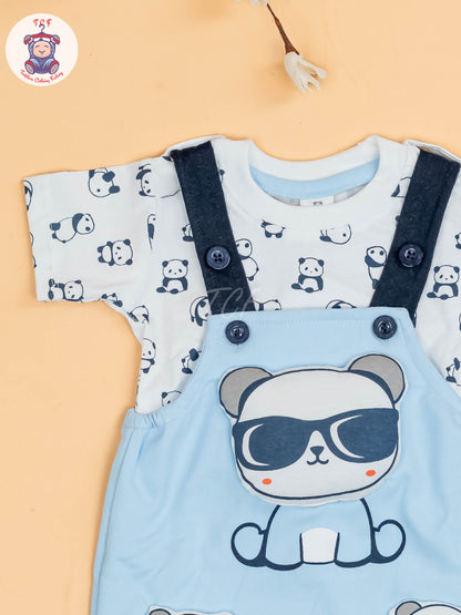 White & Blue - Teddy Jumpsuits