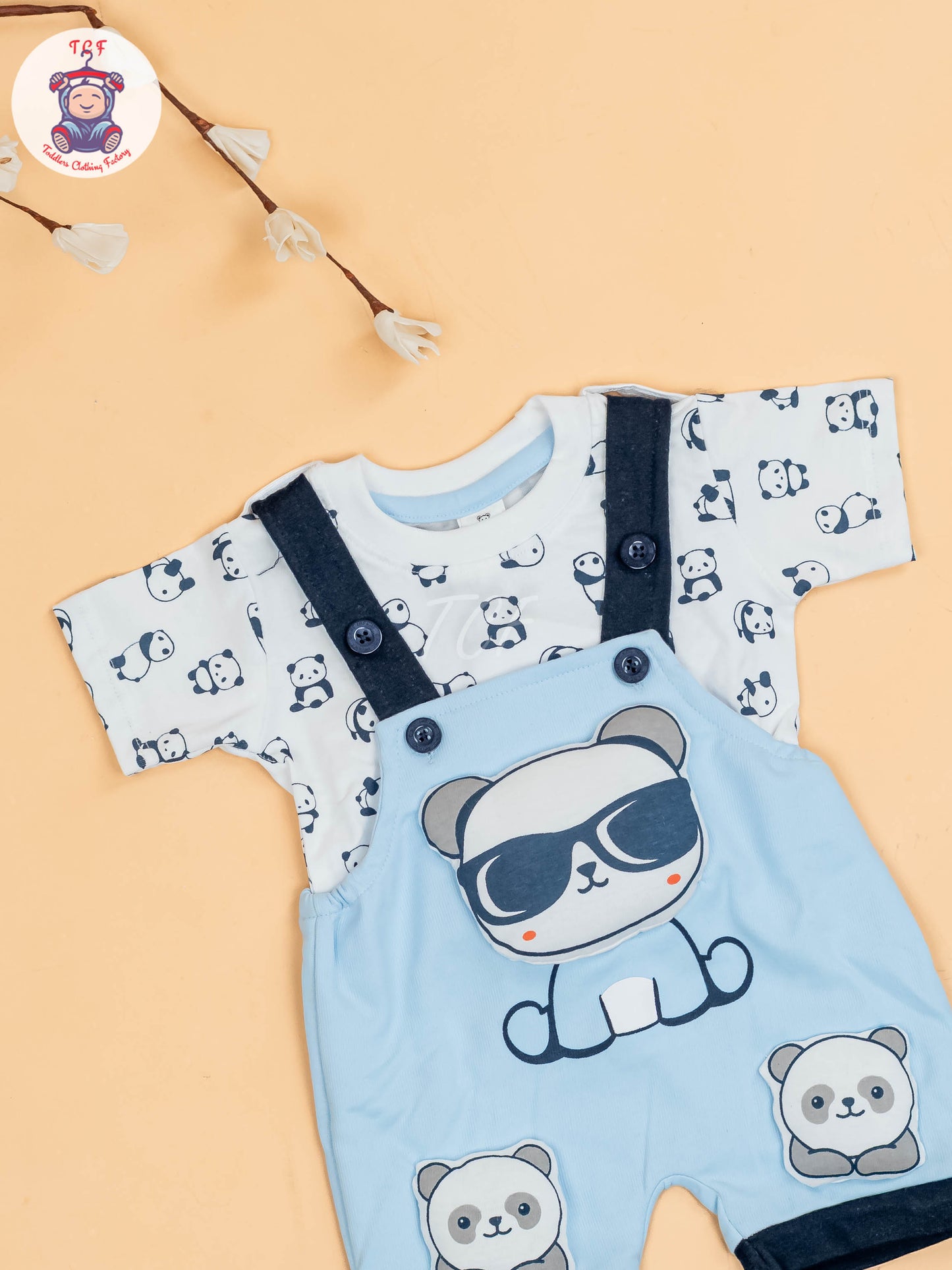 White & Blue - Teddy Jumpsuits