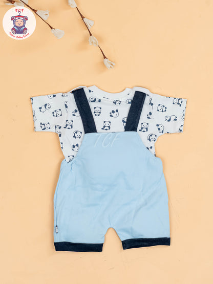 White & Blue - Teddy Jumpsuits