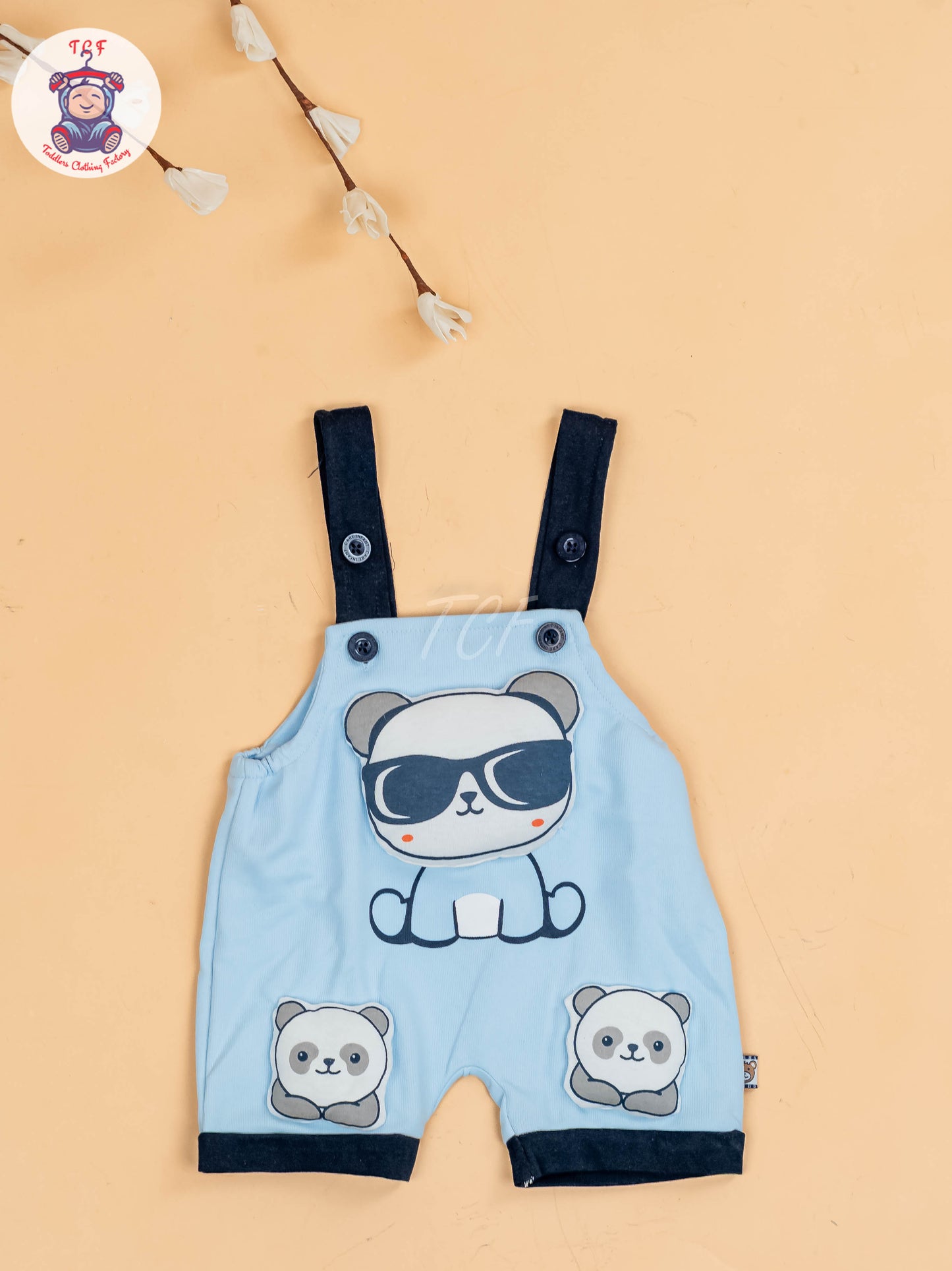 White & Blue - Teddy Jumpsuits