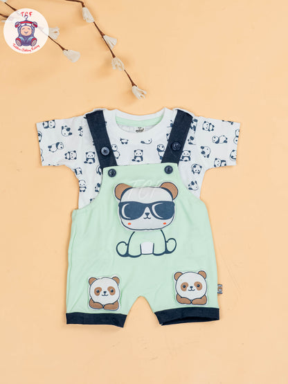 White & Green - Teddy Jumpsuits