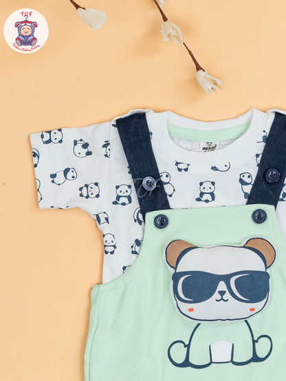 White & Green - Teddy Jumpsuits