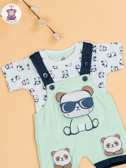 White & Green - Teddy Jumpsuits