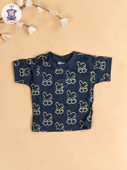 Navy Blue & Green - Cat Jumpsuits