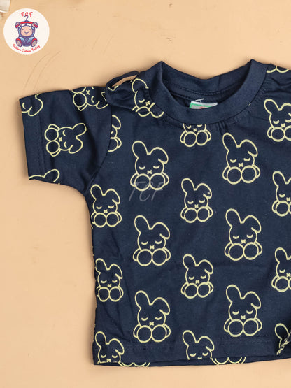 Navy Blue & Green - Cat Jumpsuits