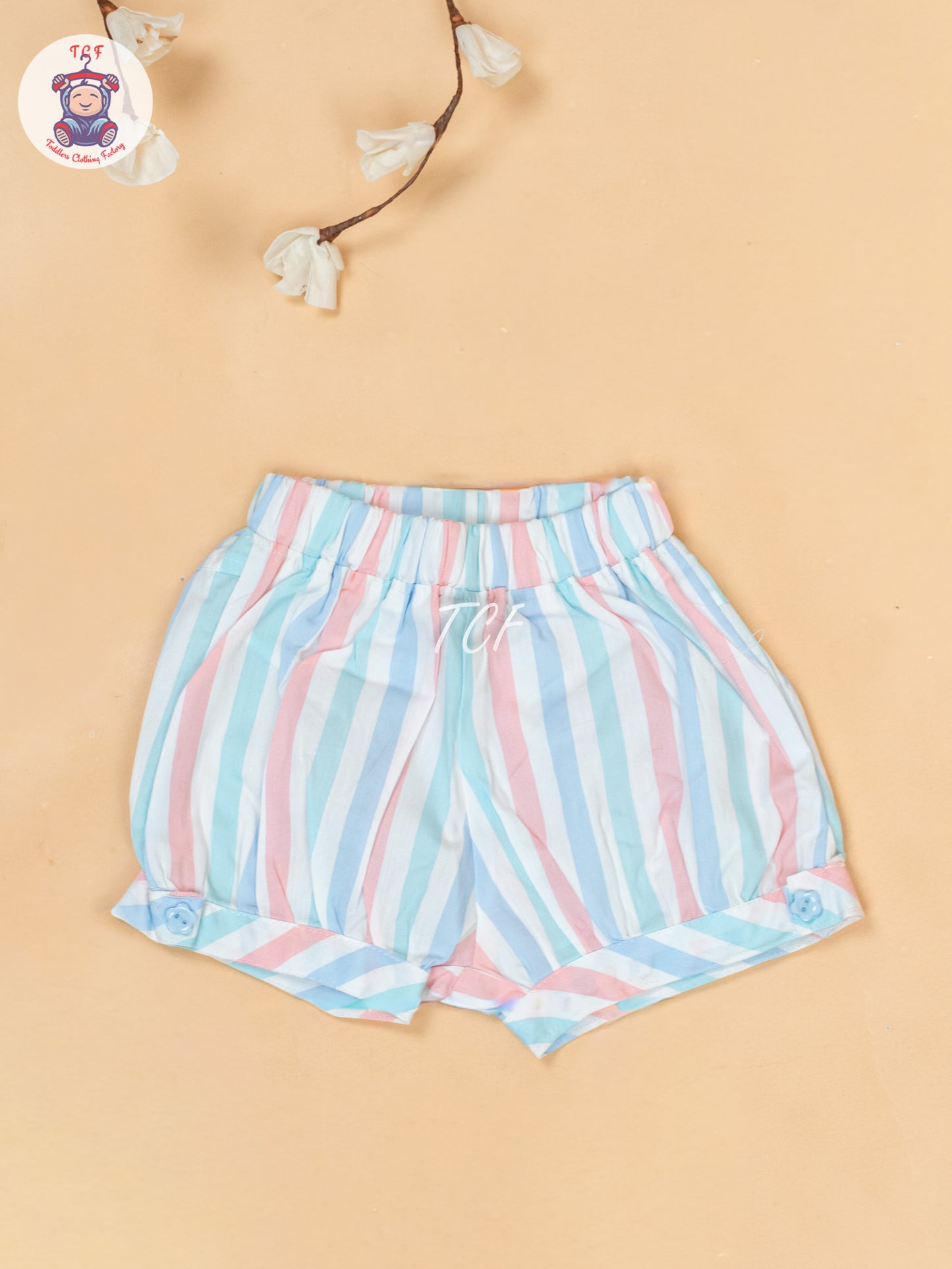 Light Blue - Top & Shorts