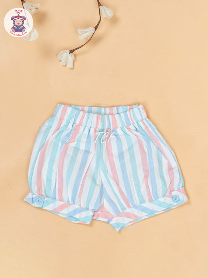 Light Blue - Top & Shorts