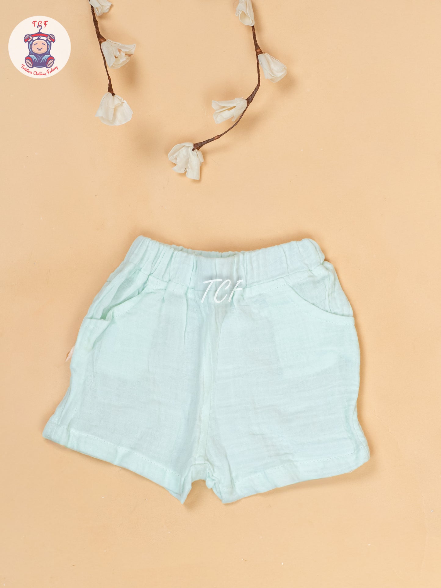 Pista Green & White - Top & Shorts