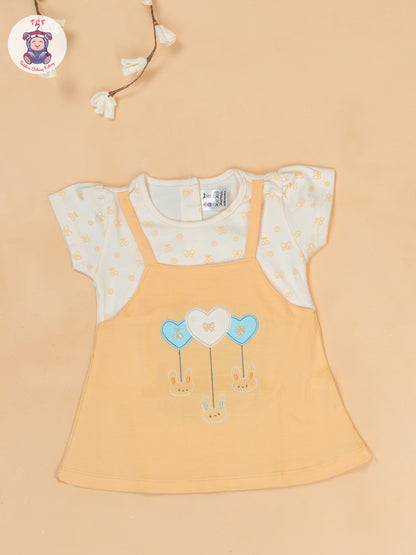 Orange - Cotton Frock