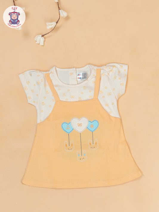 Orange - Cotton Frock