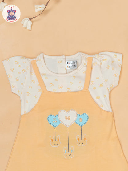 Orange - Cotton Frock