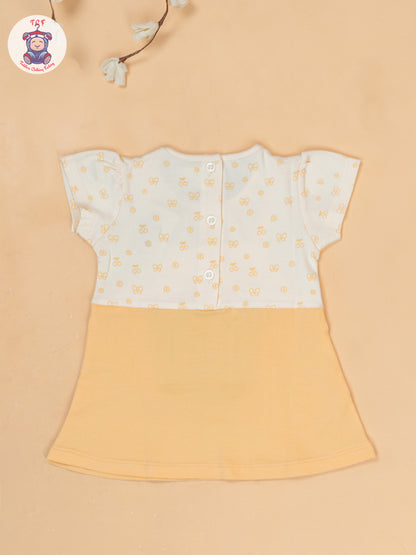 Orange - Cotton Frock