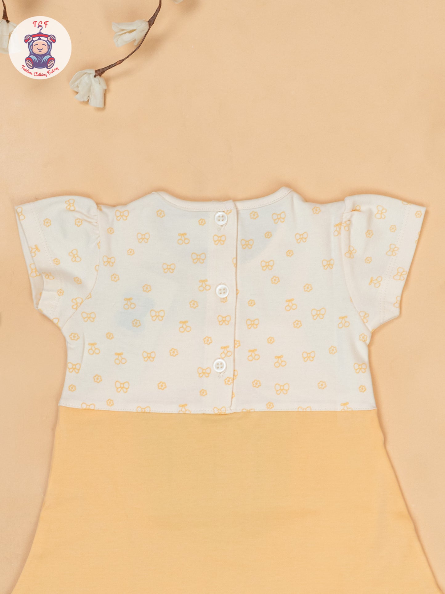 Orange - Cotton Frock