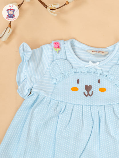 Light Blue - Cotton Frock