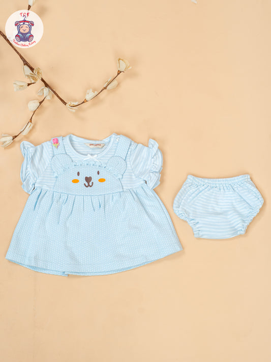 Light Blue - Cotton Frock