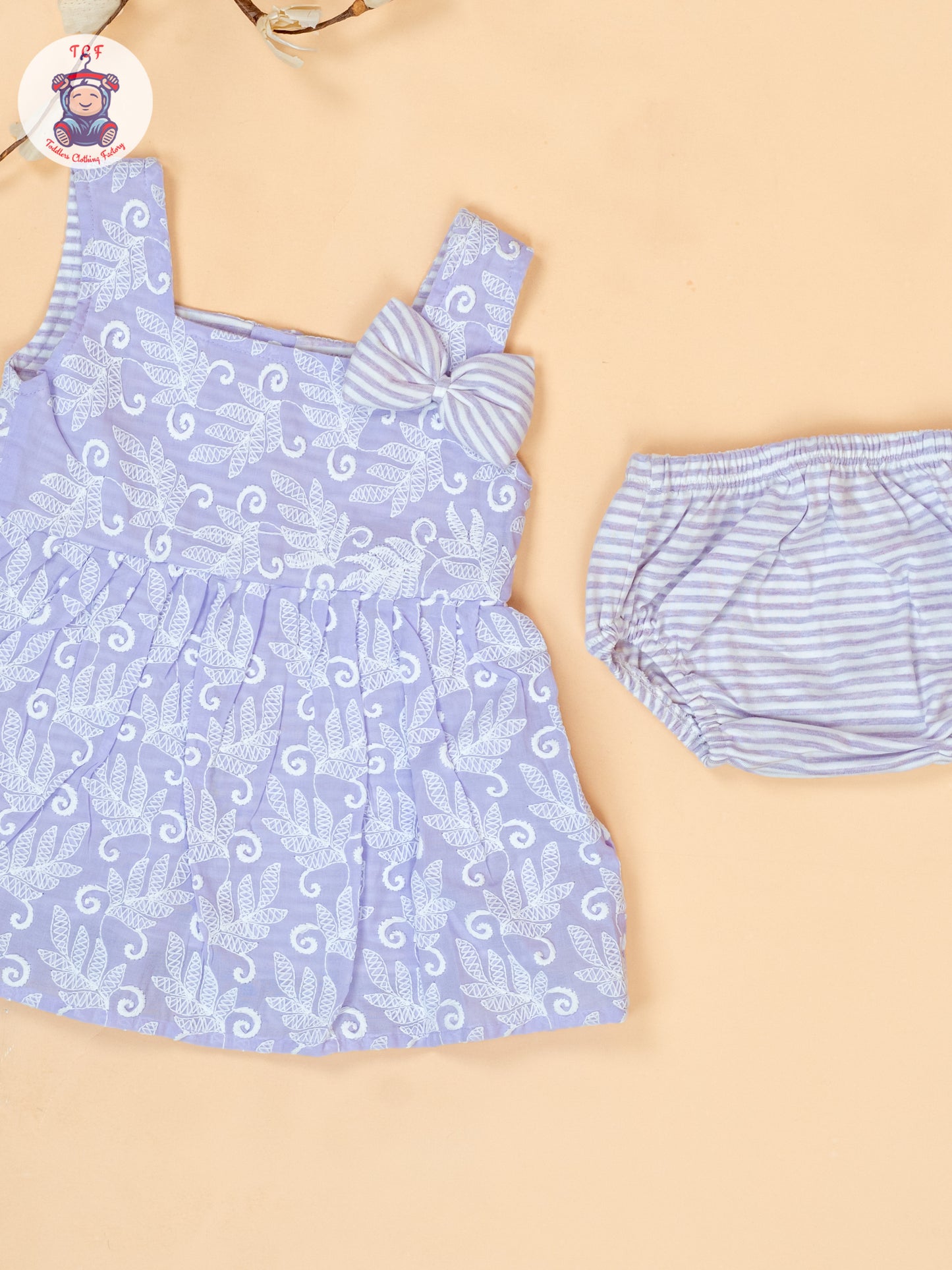 Lavender - Cotton Frock