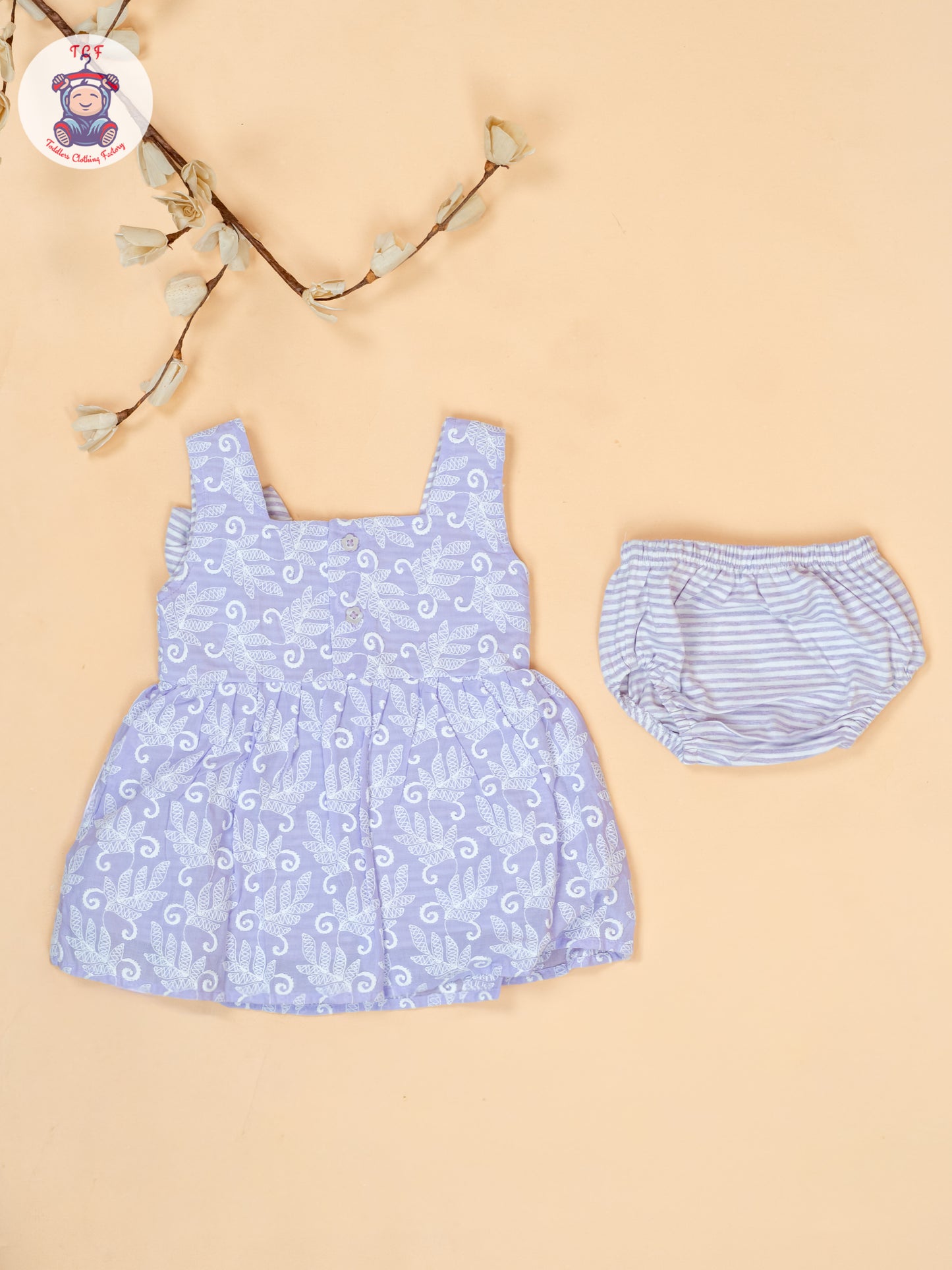 Lavender - Cotton Frock