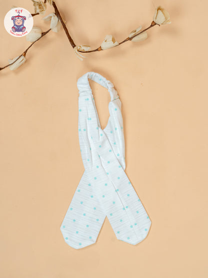 Mint Green & White - Cotton Frock