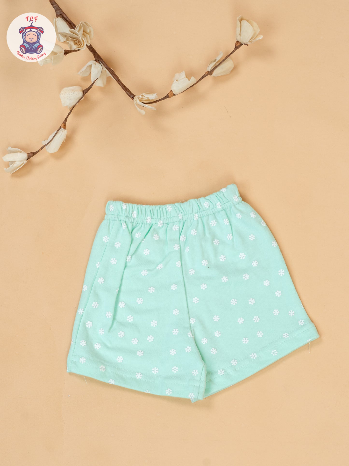 Light Green - Top & Shorts