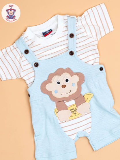 Blue - Dinosour Jumpsuits