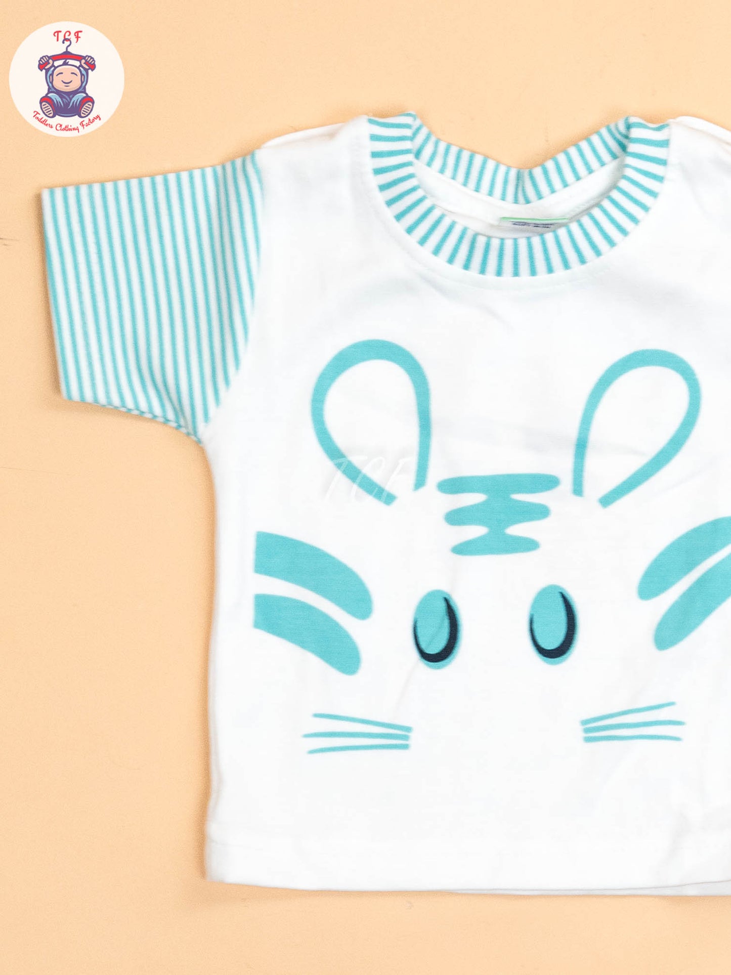 Light Green & White - Cat Jumpsuits