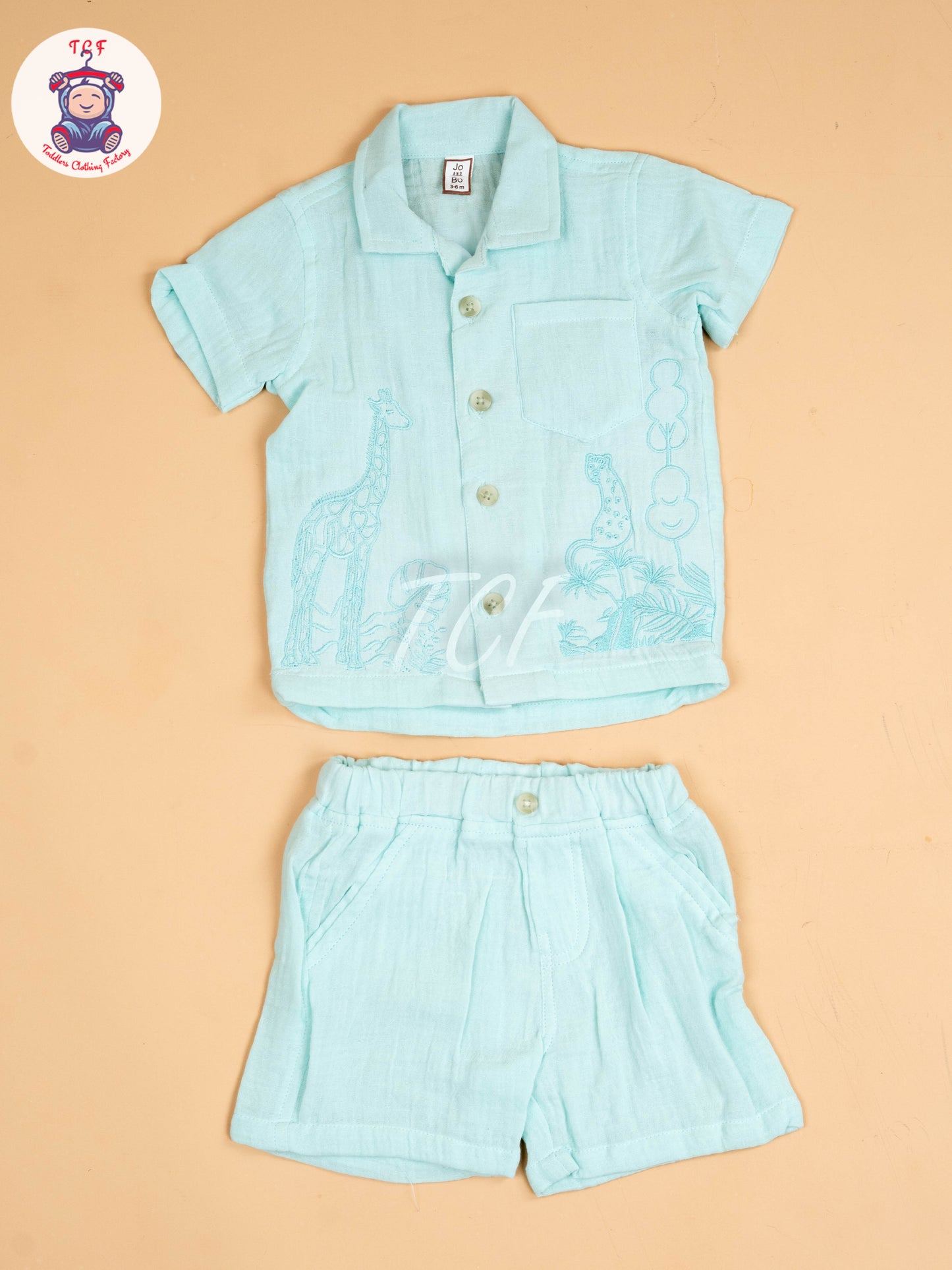 Sky Blue - Girls Co-ords Sets