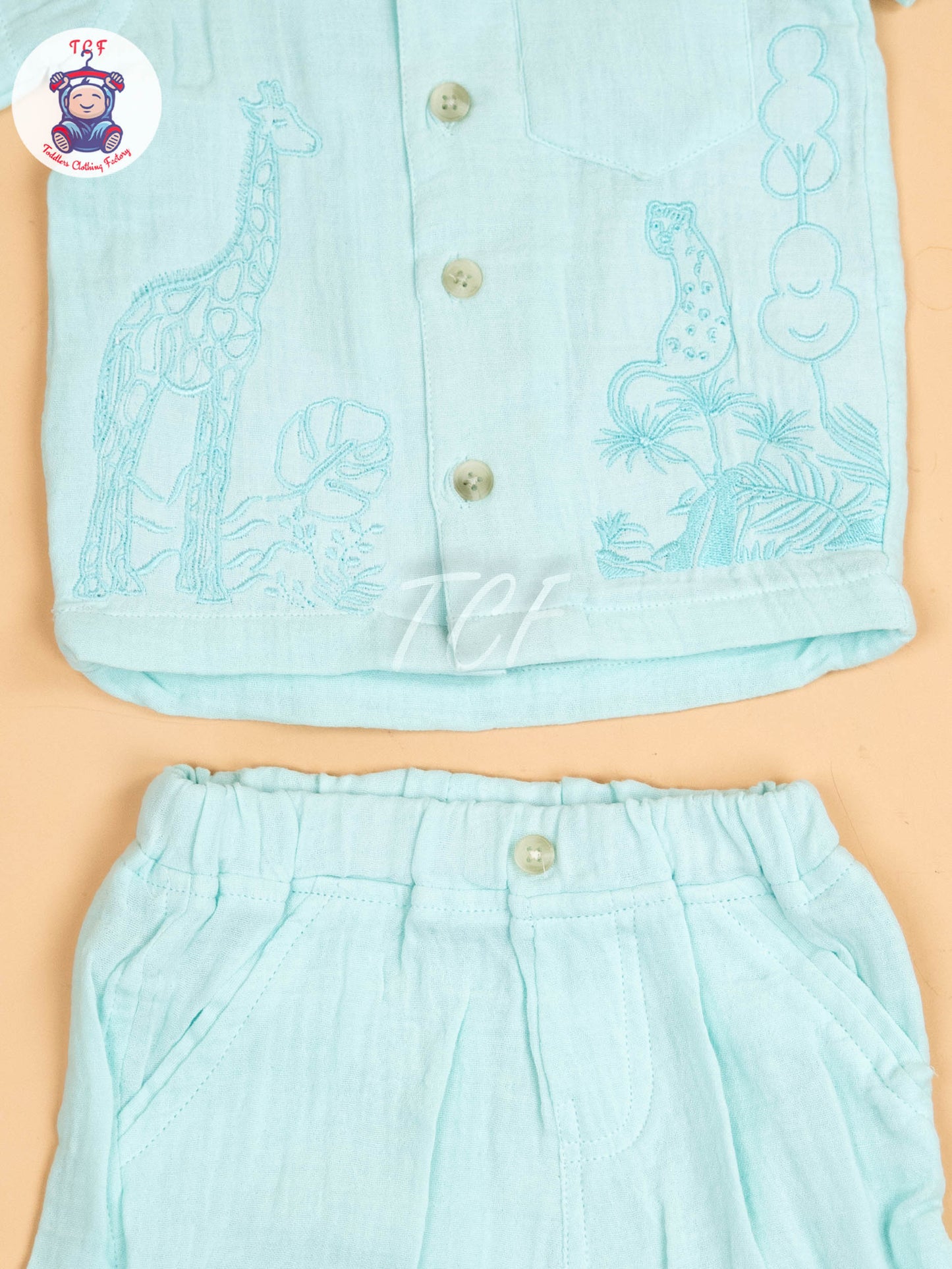 Sky Blue - Girls Co-ords Sets