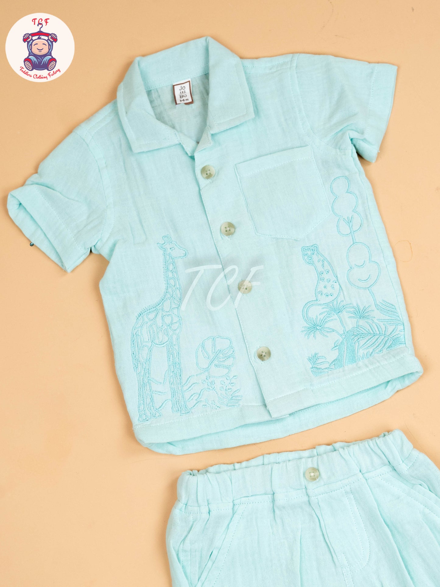Sky Blue - Girls Co-ords Sets
