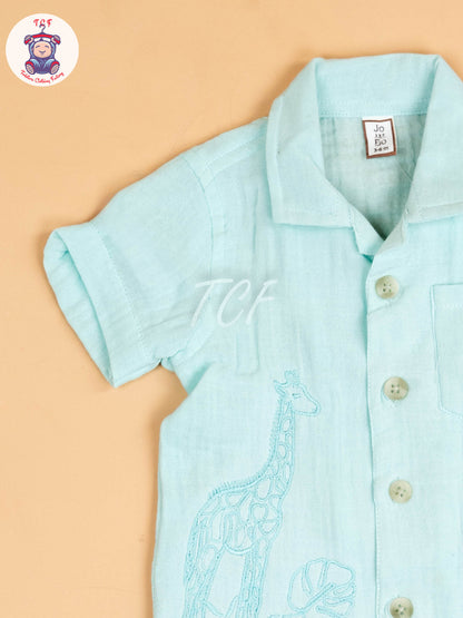 Sky Blue - Girls Co-ords Sets