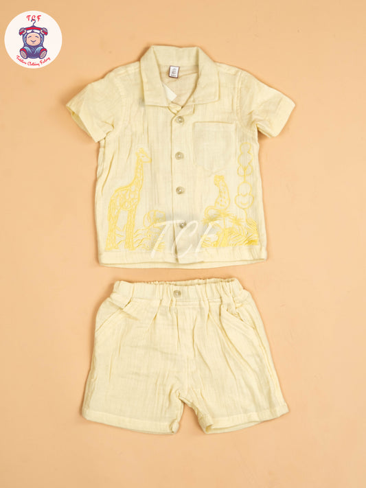 Yellow - Girls Co-ords Sets