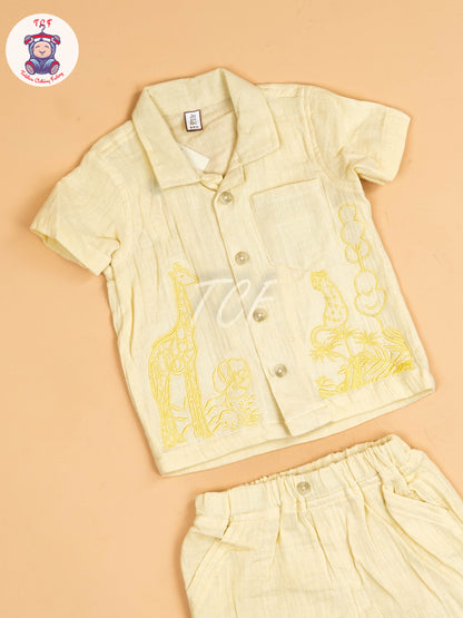 Yellow - Girls Co-ords Sets