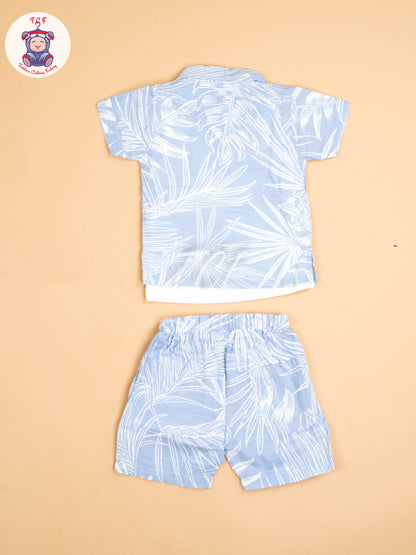 Blue - T-Shirts & Shorts