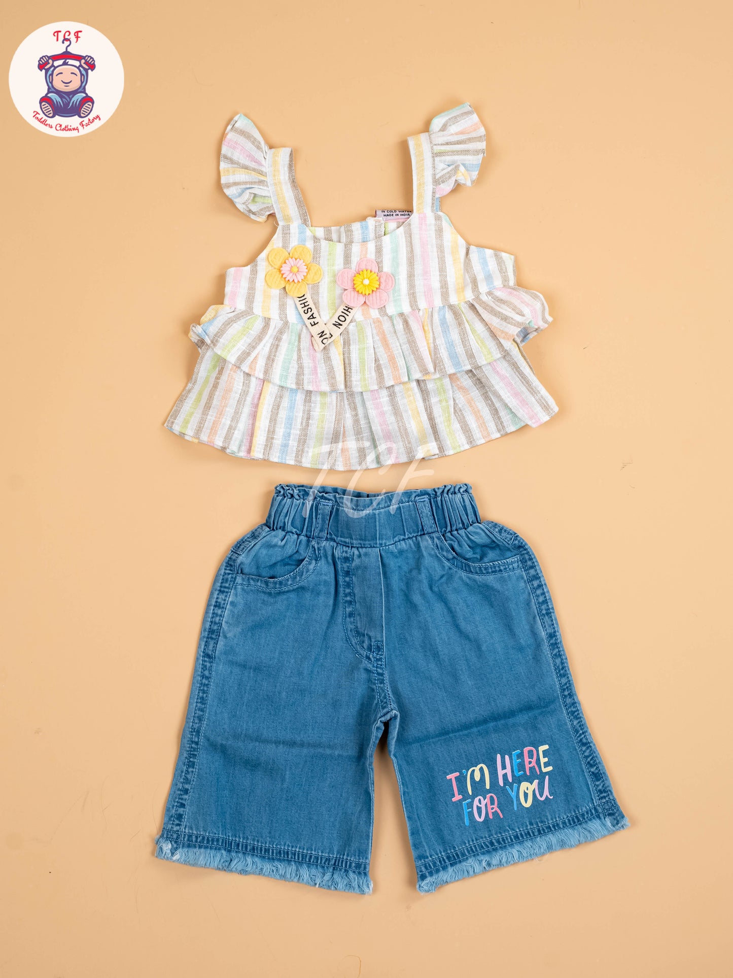 Multi Colour - Girls Co-ords Sets