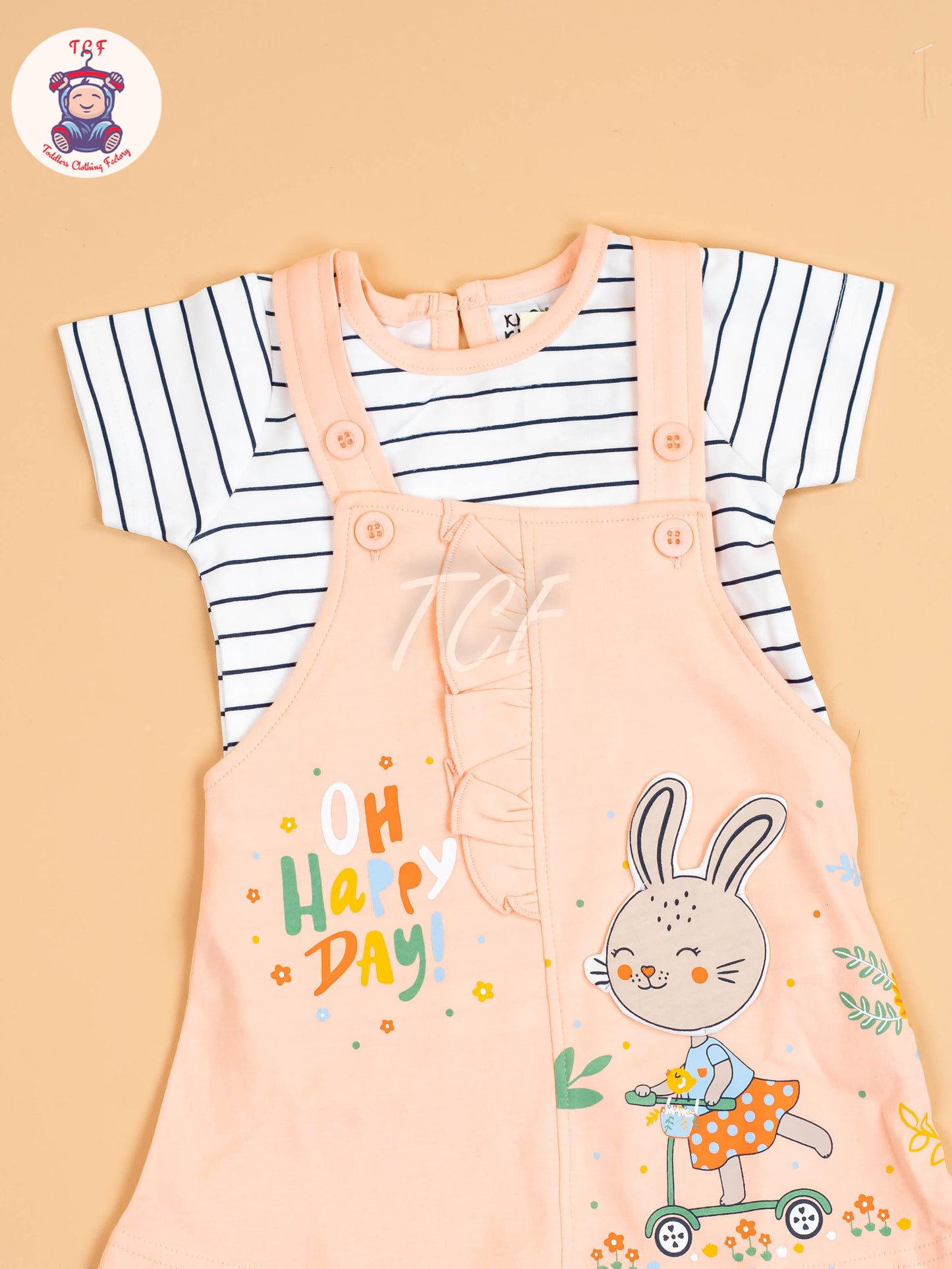 Orange & White - Jumpsuits